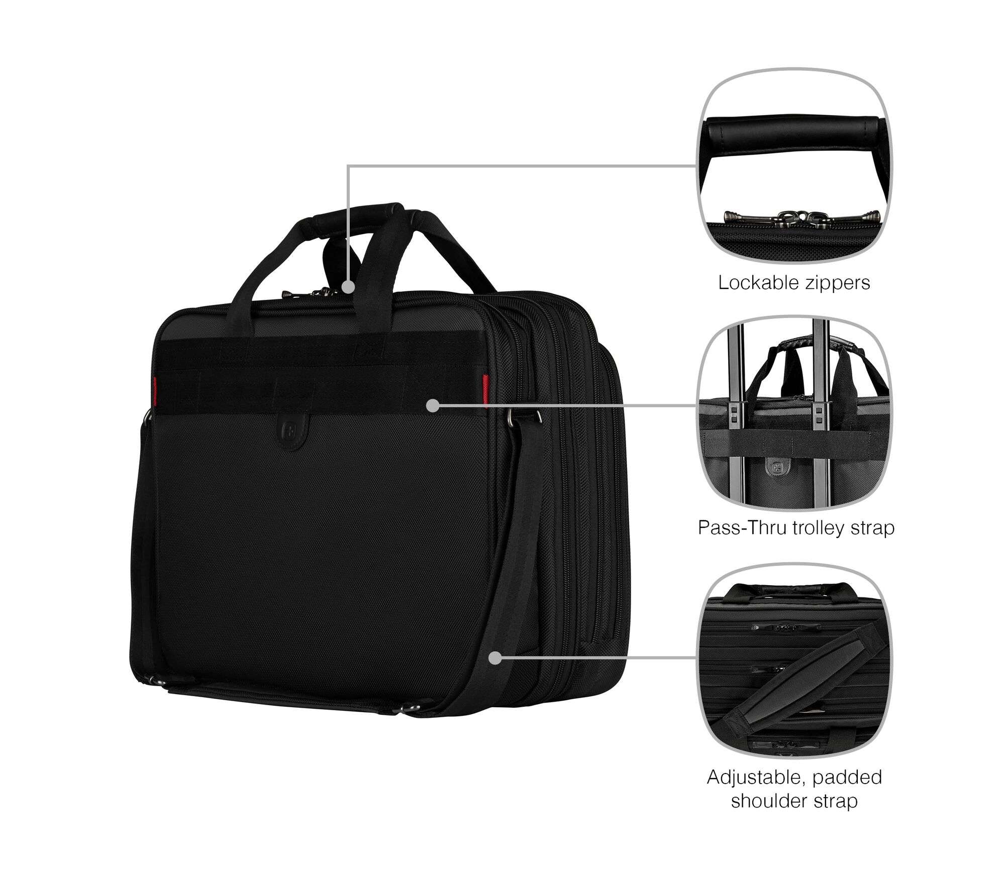 Geanta laptop 17 inch, Legacy Wenger