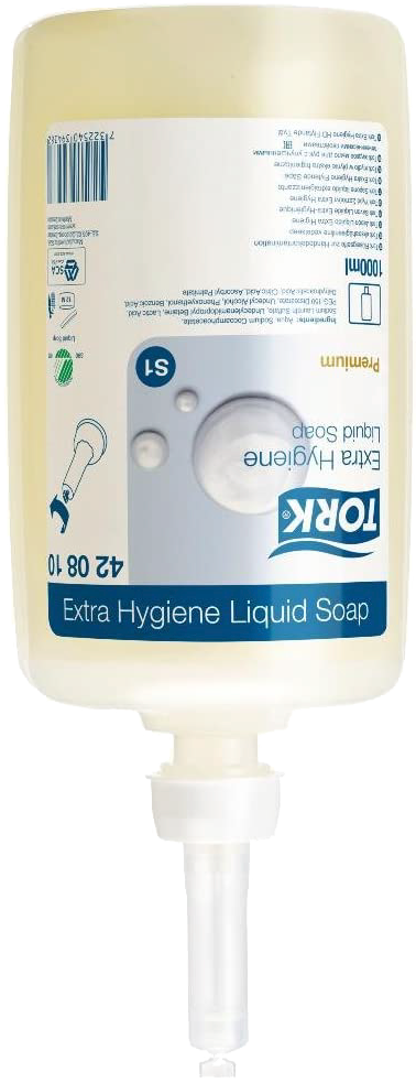 Rez sapun lichid, extra hygiene, 1L, Tork 420810