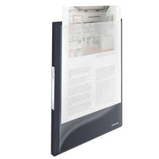 Dosar de prezentare cu 40 file incluse, negru, Panorama Vivida Esselte