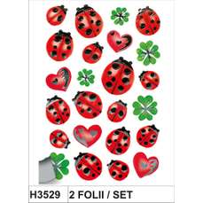 Sticker Decor cu gargarite, 2folii/set, H3529 HERMA