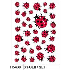 Sticker Décor cu gargarite mici, 3folii/set, H5439 HERMA
