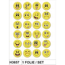 Sticker Magic fete zambitoare, galbene, 1folie/set, H3657 HERMA