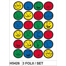 Sticker Décor fete zambitoare, 3folii/set, H5426 HERMA