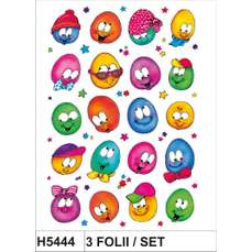 Sticker Décor fete vesele, 3folii/set, H5444 HERMA