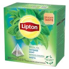 Ceai verde cu menta, 20plicuri/cutie, Lipton Pyramid