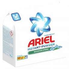 Detergent pudra pentru tesaturi, manual, 900g, Mountain Spring Ariel