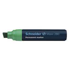 Permanent marker verde, varf 12,0 mm, Maxx 280 Schneider