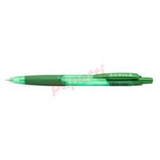 Pix retractabil, albastru, corp diverse culori, varf 1,0mm, Rainbow 310 Acvila