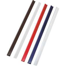 Baghete din plastic, 3mm, negre, indosariere 1-15coli Fellowes