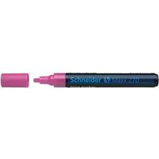 Permanent marker cu vopsea roz, varf 3,0 mm, Maxx 270 Schneider