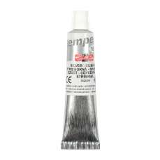 Tempera pe culoare, tub 16ml, argintiu, Koh-I-Noor