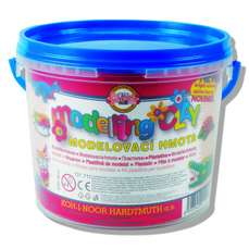 Plastilina in galetusa, 8 culori/set, 700g, Koh-I-Noor