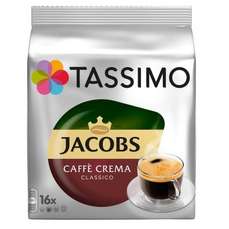 Capsule Tassimo Jacobs Caffe Crema Classico, 112g
