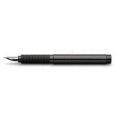Stilou carbon negru, varf F, Basic Faber Castell