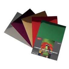 Carton color oglinda, asortat 5 culori, A4, 270g/mp, 10coli/top, Daco