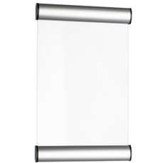 Suport metalic pentru nume, pentru semnalizare usa, 24x15cm, Alco