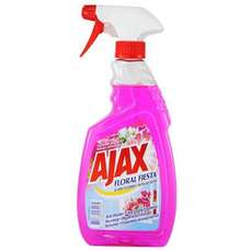 Detergent cu pulverizator ptr. geamuri, oglinzi, 500ml, Pink Floral Fiesta Ajax
