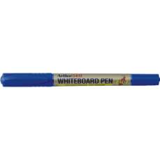 Whiteboard marker albastru, cu 2 varfuri 0,4/1,0 mm, Artline 541T
