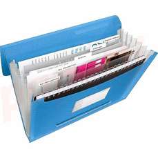 Mapa de plastic tip Proiect, albastru, Vivida Esselte