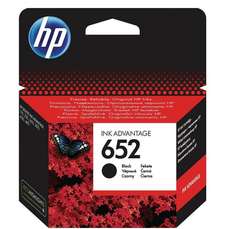 Cartus cerneala HP, 652 (F6V25AE), negru (black), original