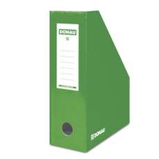 Suport vertical carton laminat, verde, latime 10cm, Donau
