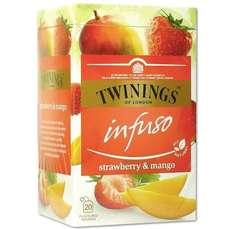 Ceai Twinings Infuso, Strawberry&Mango, 20plicuri/cutie