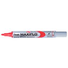 Whiteboard marker rosu, varf 4,0 mm, MWL5S-B Maxiflo Pentel