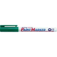 Permanent marker cu vopsea verde, varf 1,2 mm, Artline 440XF