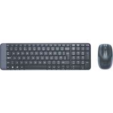 Kit tastatura fara fir si mouse optic fara fir, MK220 Logitech