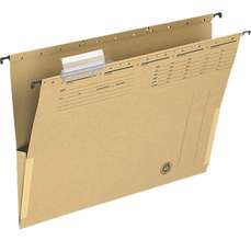 Dosar suspendabil, cu burduf, kraft, Q-Connect, KF00556