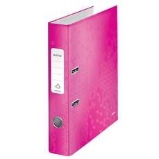Biblioraft 5cm, roz metalizat, 180 grade Wow Leitz