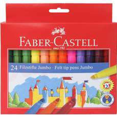 Carioca 24 culori/set Jumbo Faber Castell-FC554324