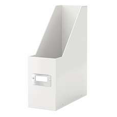 Suport vertical carton laminat, alb, latime 10cm, Click&Store Leitz