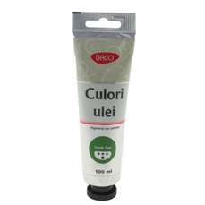 Culori ulei, tub 100ml, verde sap, CU4100 Daco