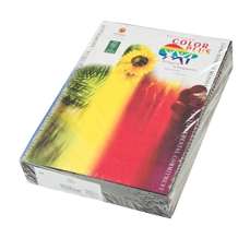 Carton copiator A4, 160g, colorat in masa maro inchis, Clariana