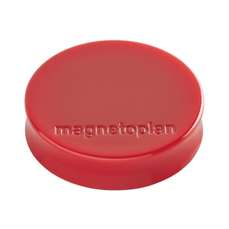 Magneti, 30x8mm, culoare rosu, 10buc/set, Ergo Magnetoplan
