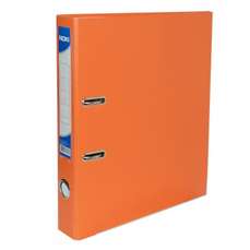Biblioraft plastifiat 5cm, portocaliu, Noki