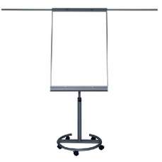 Flipchart magnetic cu brate si rotile, 100cm x 70cm Visual