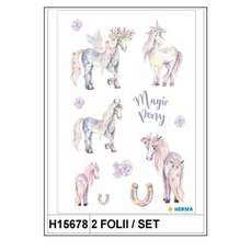Sticker Decor ponei magici, 2folii/set, H15678 HERMA