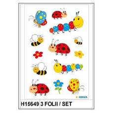 Sticker Decor insecte, 3folii/set, H15649 HERMA