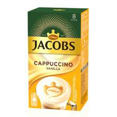 Cafea instant Cappuccino Jacobs Vanilla, 8plicuri/cutie