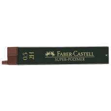 Mine creion mecanic 0,5mm, 2H, Super-Polymer Faber Castell-FC120512