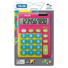 Calculator de birou 10 digit, roz, Mix Milan