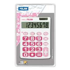 Calculator de birou 8 digit, alb, Milan 708