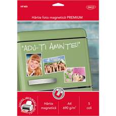 Hartie foto ink jet magnetica A4, 690g, 5 coli/top, HF469 Daco