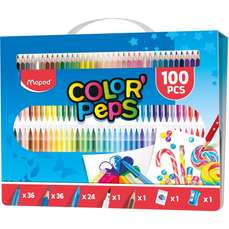 Set coloriaj 100 piese, Color Peps Maped 90703