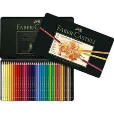 Creioane colorate, in cutie metal, 36culori/set, Polychromos Faber Castell-FC110036