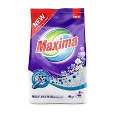Detergent pudra pentru tesaturi, automat, 4kg, Maxima Mountain Fresh Sano