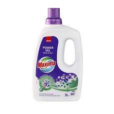 Detergent gel pentru tesaturi, 3L, Maxima Power Spring Flowers Sano
