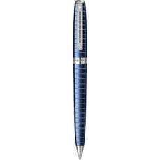 Pix retractabil metalic, corp albastru/argintiu, Prelude Deep Blue Sheaffer E2916351